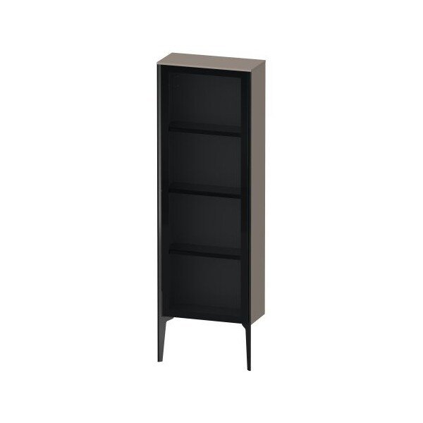 Xviu Semi-Tall Cabinet Basalt Matt, Duravit, Mfr#: XV1366RB243